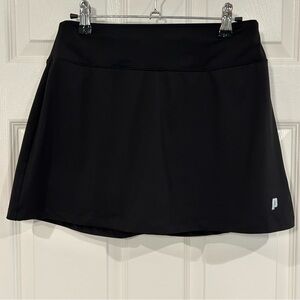 Prince Black Performance Skirt Skort Small Pickleball Tennis Athletic Golf